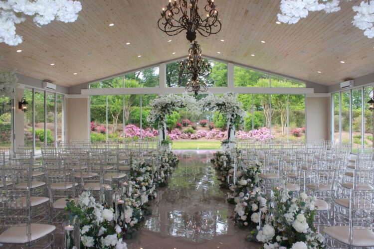 The Covered Pavilion | Tate House North Georgia Wedding Venue